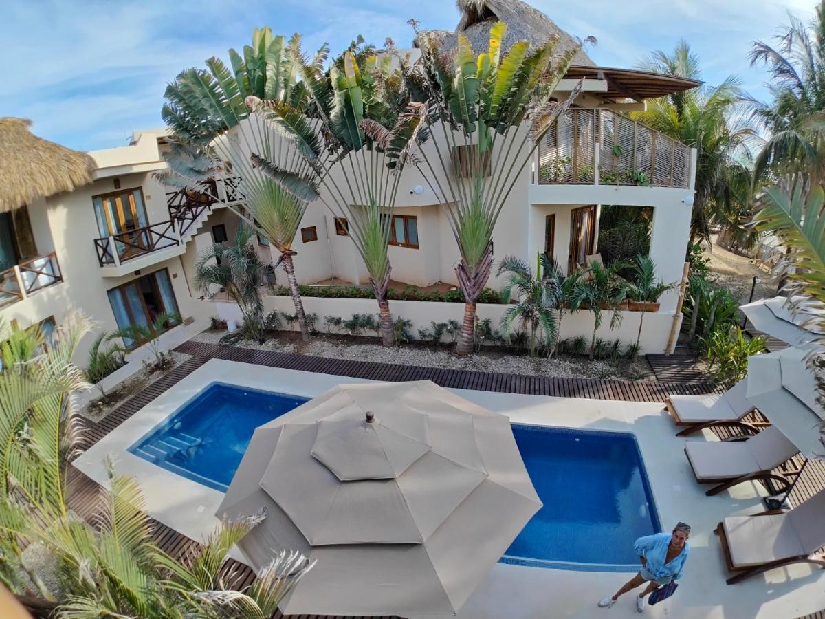 ホテル Casa Kuaa Brisas de Zicatela エクステリア 写真